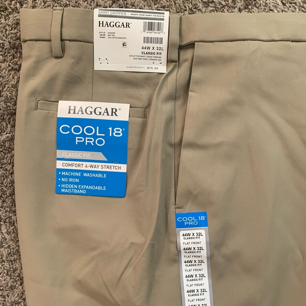 Mens Haggar Slacks